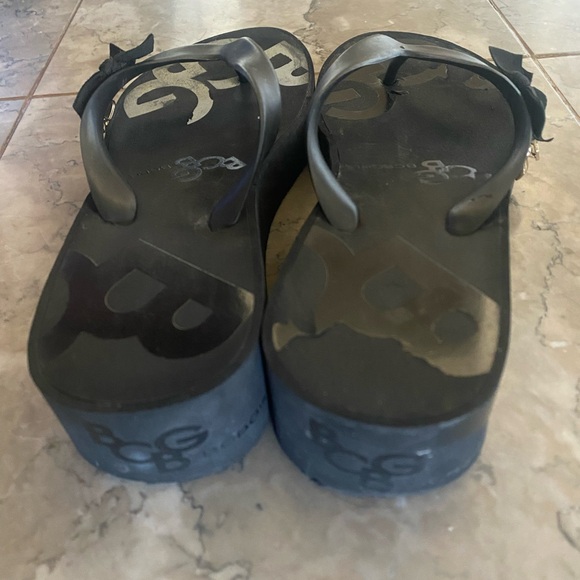 BCBG Gold Charmed Sandal - Picture 4 of 7